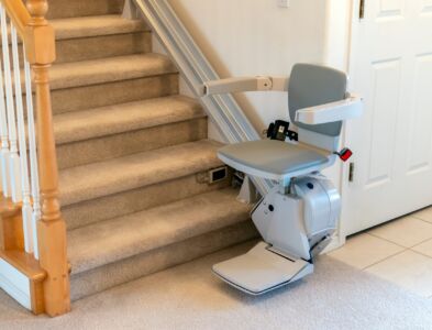 Residential chair lift for home accessibility in Bluffton, SC
