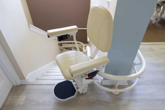 Chair lift providing safe mobility for seniors in Bluffton, SC