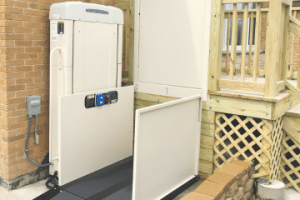 Wheelchair lift for home accessibility in Bluffton, SC