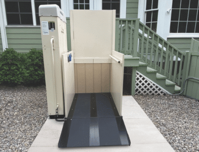 Wheelchair lift for home accessibility in Bluffton, SC