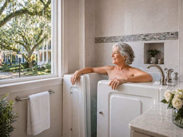 Aging In Place With A Walk-In Tub In Savannah, GA